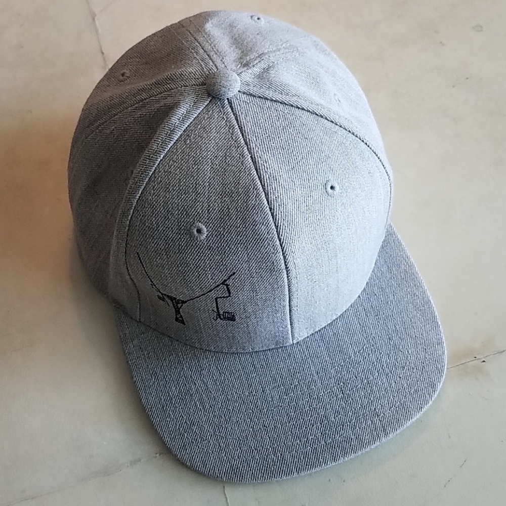 Tree Line grey linen hat